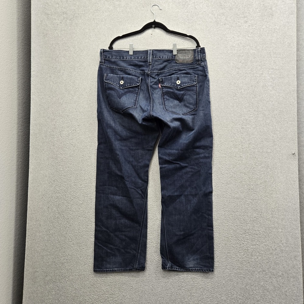 Levi's 514 Men Jeans 36X29 Blue Denim Slim Straight 29" Inseam - Picture 12 of 12